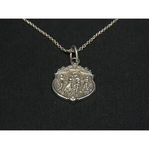 TIFFANY Co Olympian Necklace Silver